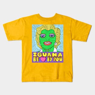 Iguana Marilyn Monroe Kids T-Shirt